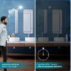 Motion Sensor B22 LED Bulb | Motion Sensor Light for Home | Motion Sensor LED Bulb | Crystal White, Pack of 1
