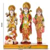 8 Inches Marble Dust Lord Ram Idol for Home and Office Puja, Decorative Showpiece, Gift Item