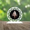 Quality Sai Baba Acrylic Car Dashboard Idols Figurine Showpiece Size 3X5 inch