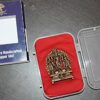 Pure Copper Handmade Lord Ram Darbar Murti | Rama Sita Lakshman Hanuman Statue | Ram Parivar Murti for Home Temple Blessing, Happiness, Health, Wealth | Small Size 2.65 Inch