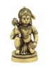 God Idol Lord Hanuman Ji Murti Statue Handcrafted , ( Brass, W-900Gm H-5.5'')