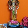 Lord Vishnu Murti Narayan Idol, Polyresin, Multicolour, 1 Piece