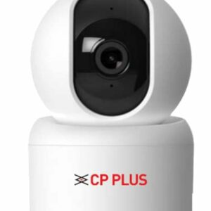 CP PLUS 2MP Full HD Smart Wi-Fi CCTV Home Security Camera | 360? with Pan Tilt | View & Talk | Motion Alert | Night Vision | SD Card (Upto 128 GB), Alexa & Google Support | IR Distance 10mtr | CP-E25A
