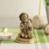 Lord Hanuman Statue Religious Strength God Sculpture Figurine - Bajrangbali Murti for Puja Ghar (Size 7cm x 5cm)