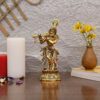 Rakhi For Brother With Gift - Rakhi For Brother And Bhabhi Combo Gift Hamper - Rakhi Gift For Brother & Sister - Krishna Idols Statue Showpiece, Dora Rakhi, Greeting Card, Rakshabandhan Gifts