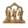 Lord Ram, Laxman, Sita & Hanuman Showpiece Idol Metal Statue for Mandir, Home Decor