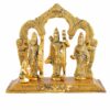 Metal Statue,Krishna,Ganesh ji,ram Darbar,Murti Playing Flute for Temple Pooja,Decor Your Home,Office & Gift Your Relatives,Showpiece Figurines,Religious Idol,Gift Article-5