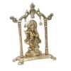 Metal Radha Krishna Statue Gold Plated Decor Your Home,Office & Radha Krishna Murti Idol Showpiece Figurines,Religious Krishna Idol Gift Article...