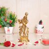 Lord Krishna Metal Statue,Krishna Murti Playing Flute for Temple Pooja,Decor Your Home,Office & Gift Your Relatives,Showpiece Figurines,Religious Idol,Gift Article...