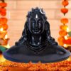 Adiyogi Shiva Statue for Car Dash Board, Pooja & Gift, Mahadev Murti, Idol, Lord Adiyogi Shankara for Home & Office Decor