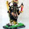 Resin Kaali MATA Kali Maa Murti Idol Statue Sculpture (8.5" inches) Multicolor