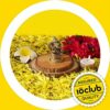 100% Pure Brass Lord Ganesha Idol 6.8cm | Ganesh Idol for Home Decor | Ganesh Murti | Yellow Antique Finish