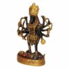 Brass Antique Finish Kali Maa Murti/Goddess Maha Kali/Mahakali/Kalika Maa Brass Statue Sculpture Idol Murti Decor Size (LxBxH, 5.5 x 2.5 x 7.5 Inches)