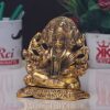 Panchmukhi Hanuman Metal Statue, Bajrangbali Idol for Pooja Room, Home and Office Decor, Religious Gift Article, Showpiece Figurine