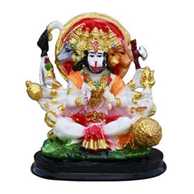 Panchmukhi Hanuman Idol for Door Entrance | Hanuman Ji Statue for Car Dashboard | Home Temple | Puja | Vastu | Lord Hanuman Ji Murti