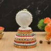 Khatu Shyam Ji Statue - Multicolor Polyresin Idol for Home Temple and Pooja Decor
