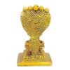 UMI Brass Idol/Murti of Shiva Linga with Nandi/Indian God Goddess/Temple: Height 4.6 Inch