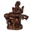 Webelkart Premium Saraswati Playing Veena Polyresin Showpiece for Home and Office Decor-Goddess Saraswati Showpiece| Saraswati Idol Statue Murti for Home (7 x 6 x 2.5 Inches)