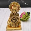 Metal Idol khatu Shyam Handmade Metal Lord Khatu Shyam Ji Murti/Statue for Pooja, Home-Office Decor & Car Dashboard