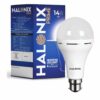 14W Emergency Bulb | Rechargeable For Power Cuts Backup : 4Hrs Cool Day Light Pack Of 1 Light, B22D, Led