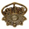 Metal Handmade Ganesh Saraswati Idol Pooja Thali Set for Worship Home Decor
