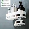 Self Adhesive Bathroom Shelf - 2 Pcs Wall Organizer