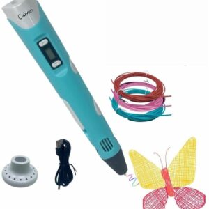 3D Pen with USB Cable| 3D Pen for Kids| 3D Pen with 3 * 1.75MM PLA Filaments 10m Each| 3D Printing Pen Drawing Toy| 3D Printing Pen - Perfect for DIY and Crafting (with USB Cable)