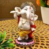 - Dancing Ganesha Idols for Home Decoration - Ganpati Idols for Home Decor - (Size: L x B x H : 3 x 3 x 6.2 inches) (Model 26)