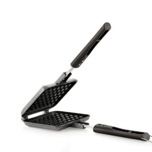 Tosaa Non Stick Waffle Pancake Maker Gas Compatible Super Heavy Thickness