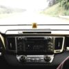 Golden Prism Design Acrylic Ram Darbar Idol Statue for Car Dashboard,Home Decor,Office Table Showpiece