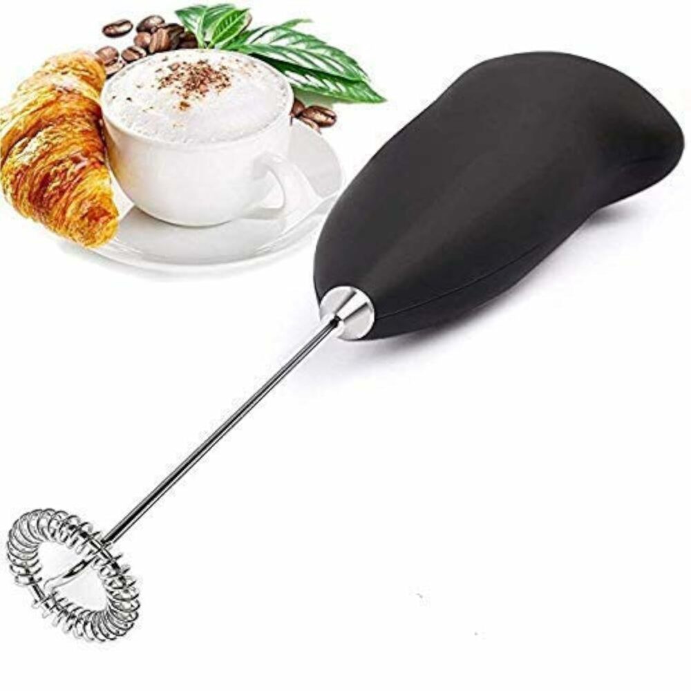 International Brand Milk Frother Electric Foam Maker Classic Hand Blender Mixer Froth Whisker Latte Maker For Milk, Coffee, Egg Beater, Cafe Latte, Espresso, Cappuccino(Multicolor).
