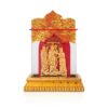 Golden Ram Darbar Statues/Hindu God Idol Acrylic Frame Showpiece | Car Dashboard | Office Table (10 x 8 Centimeters)