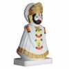 Beautiful Shree Shyam Darbar Marble Idol of Khatu Shyam (Small, Darbar White Face)