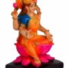 Handcrafted ma Lakshmi murti laxmi Devi Idol Hindu god Statue showpiece Decorative Figurine for Home Decor Gifts House Warming Pooja mandir 18 x 10 x 9 CM