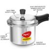 Pigeon by Stovekraft Favourite Outer Lid Non Induction Aluminium Pressure Cooker, 3 Litres, Silver