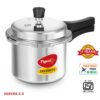 Pigeon by Stovekraft Favourite Outer Lid Non Induction Aluminium Pressure Cooker, 3 Litres, Silver
