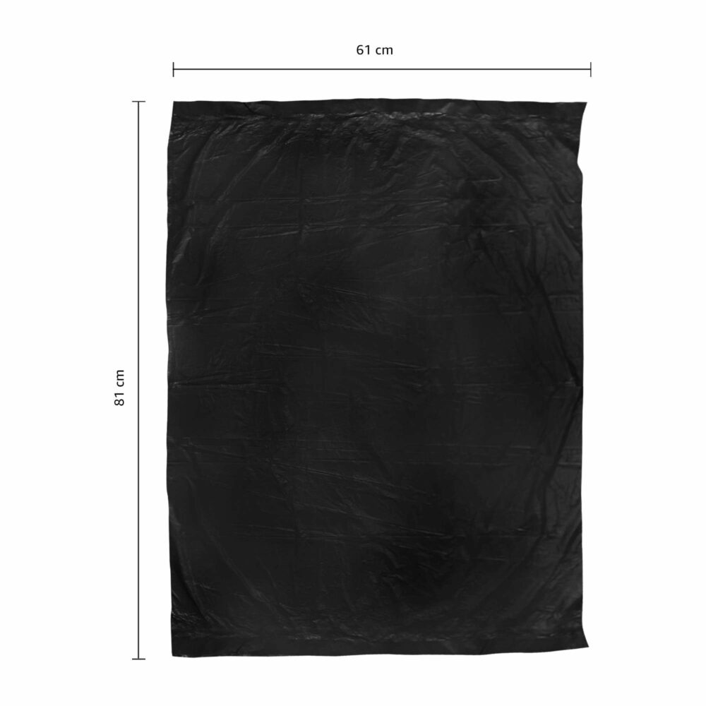 Amazon Brand - Presto! Garbage Bags | Large | 90 Count | 15 Bags X 6 Rolls | 24 X 32 Inches | For Dry & Wet Waste | Black - Image 5