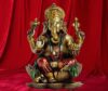Big Blessing Lord Ganesha Ganesh ji Idol Showpiece for Home d?cor Office Diwali Gift Items,Standard,Multicolor,Pack of 1