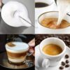 Electric Milk Frother Handheld, Frother Wand for Coffee Drink Mixer Matcha Whisk, Foam Maker for, Frappe Hot Chocolate, Cappuccino, Lattes - Battery Operated (Not Included) (Multicolor)