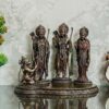 S T Polyresin Hindu Lord Ram with laxman and Goddess Sita Devi and Hanuman Statue for Pooja Room&Gift/murti Idol Home &Office Decor Home & Office Decor (7.50x9.50 INCH Inch)