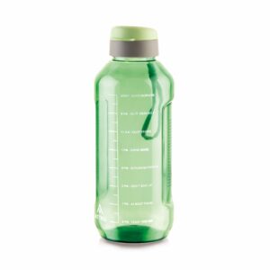 ATTRO Ultra Pro 2 Motivational 2L BPA-Free Water Bottle with Leak-Proof Flip-Top Cap, Nylon Strap and Stylish Mint Green Color for Daily Hydration, Plastic