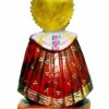 Poly Resin Khatu Shyam Ji Marble Statue Idol for Home Temple (Multi Colour)