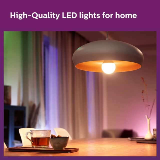 WiZ Neo 12W B22 Wi-Fi & Bluetooth LED Smart Bulb with Music Sync, Compatible with Amazon Alexa & Google Assistant, 16 Million Colours & Motion Sensing Technology | Pack of 1