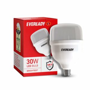 30W Led Hammer Bulb | b22 High Cri & High Efficiency | Energy Efficient | Long Life & Low Maintenance | Pack Of 1| 4Kv Surge Protection | Cool Day Light (6500K)