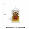 Plastic Jai Shree Khatu Shyam Baba/Barbarik/Haarey Ka Sahara Photo/Picture in Temple Idol for Gifting,Home and Office Table,Car Dashboard Decor Showpiece Small Size 14 X 6.5 Cm Pack of 1