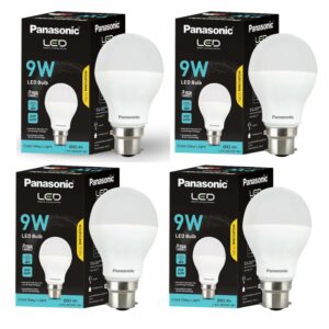 9 Watt LED Bulb, B22 Base 9W Bulb Light For Home, 25000+ BH with 1 Year Warranty, 6500K Cool Day Bulb (Pack of 4)