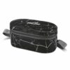 MILTON Executive Lunch Box, 2 Inner Steel Round Containers 280ml Each and 1 Microwave Safe Oval Plastic Container, 450ml with Insulated Bag, Office Tiffin, Leakproof, Easy to Carry, Black