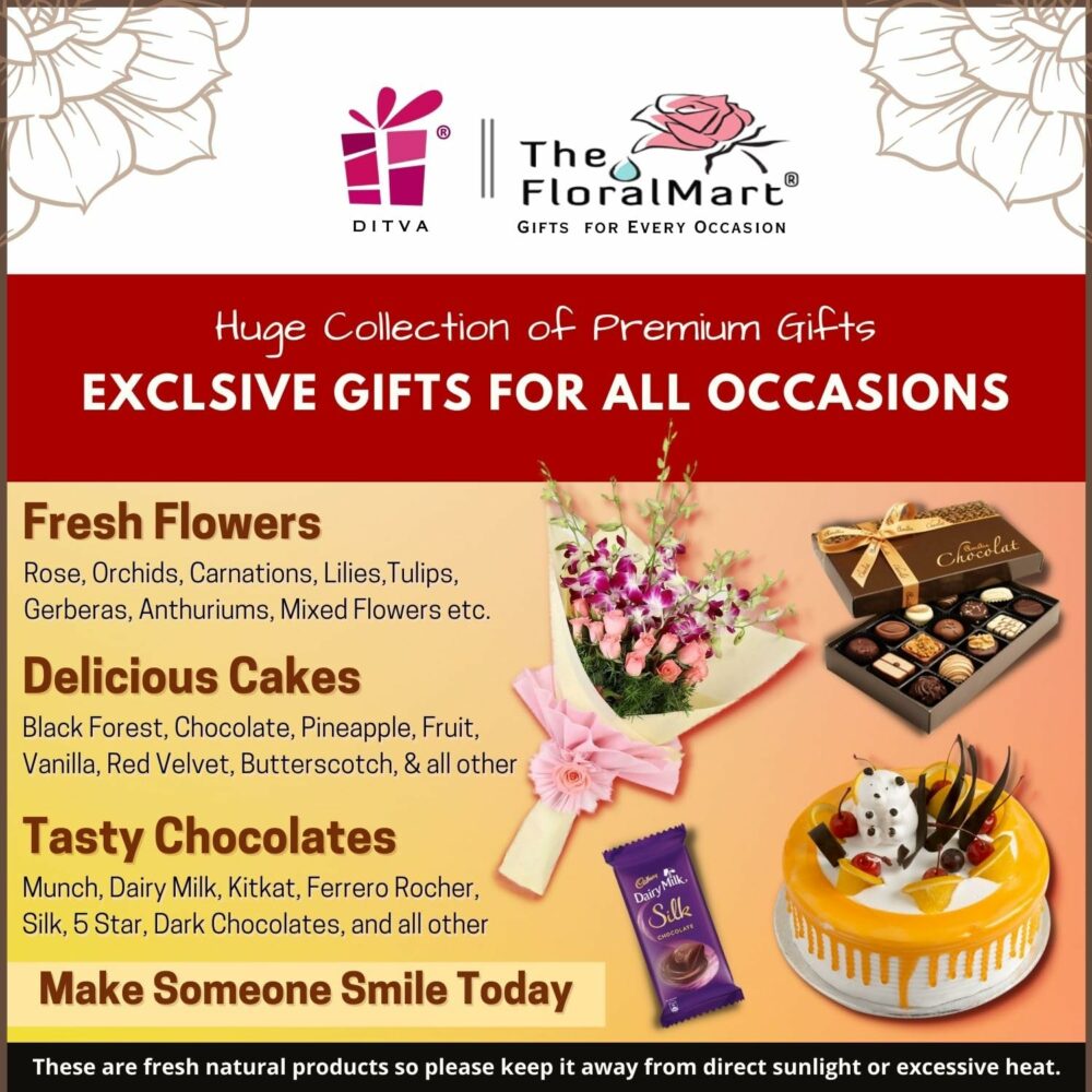 The FloralMart Fresh Flowers Bouquet of 8 Red Roses in Cellophane Wrapping, Bunch of 08 (Red) - Image 3