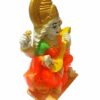 Maa Saraswati Gift Idol Statue Showpiece Sculpture Murti - 12X8 (HxW) CM, Saraswati Idol Statue for Car Dashboard/Home/Office/Shop