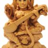 Saraswati Idol/Statue for Home/Pooja Room,Car Dashboard,House Warming Gifting,School Gift/Home Decorative Showpiece 4.5? Handmade Marble